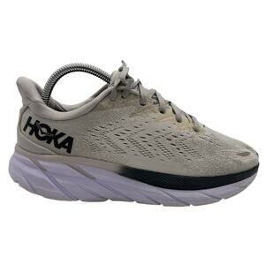 Hoka One One Cream and Black Women's Sneakers